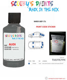 Paint For Audi A3 Nardo Grey Code T3 Touch Up Paint Scratch Stone Chip