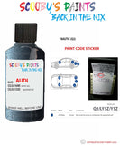 Paint For Audi A3 Nautic Code Q2 Touch Up Paint Scratch Stone Chip