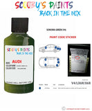 Paint For Audi A5 Sonoma Green Code V4 Touch Up Paint Scratch Stone Chip Repair