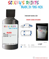 Paint For Audi A3 Stein Grey Silver Code L1Qp Touch Up Paint Scratch Stone Chip