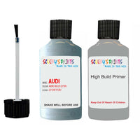 Anti Rust primer undercoat Audi A6 Aero Blue Code Ly5R Touch Up Paint Scratch Stone Chip Repair