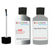 Anti Rust primer undercoat Audi A4 S4 Aluminum Silver Code Ly7M Touch Up Paint Scratch Stone Chip