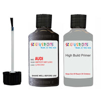 Anti Rust primer undercoat Audi A4 Amethyst Grey Code Lz4V Touch Up Paint Scratch Stone Chip