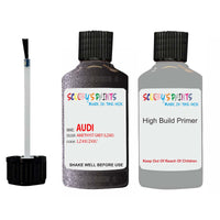 Anti Rust primer undercoat Audi A4 Amethyst Grey Code Lz4X Touch Up Paint Scratch Stone Chip
