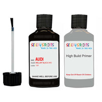 Anti Rust primer undercoat Audi A4 Brillant Black Code 191 Touch Up Paint Scratch Stone Chip