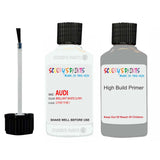 audi tt coupe brillant white With primer undercoat anti rust scratches stone chip paint