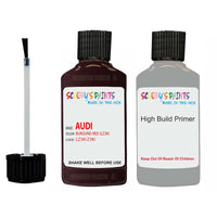 Anti Rust primer undercoat Audi A6 Allroad Burgund Red Code Lz3K Touch Up Paint