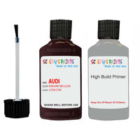 Anti Rust primer undercoat Audi A6 Burgund Red Code Lz3K Touch Up Paint Scratch Stone Chip Repair