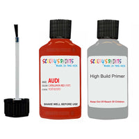 Anti Rust primer undercoat Audi A3 Catalunya Red Code Y3T Touch Up Paint Scratch Stone Chip Kit