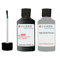 Anti Rust primer undercoat Audi A6 Allroad Ebony Black Code Lz9W Touch Up Paint