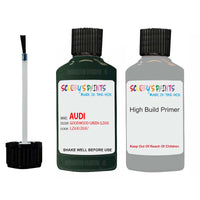 Anti Rust primer undercoat Audi A8 Goodwood Green Code Lz6X Touch Up Paint Scratch Stone Chip