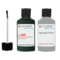 Anti Rust primer undercoat Audi A4 S4 Goodwood Green Code Lz6X Touch Up Paint Scratch Stone Chip