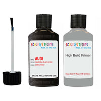 Anti Rust primer undercoat Audi A6 Havanna Black Code Ly8X Touch Up Paint Scratch Stone Chip