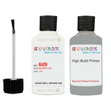 Anti Rust primer undercoat Audi A3 S3 Ibis White Code 104 Touch Up Paint Scratch Stone Chip Kit