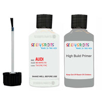 Anti Rust primer undercoat Audi A4 Limo Ibis White Code T9 Touch Up Paint Scratch Stone Chip