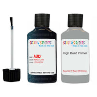 Anti Rust primer undercoat Audi A8 Indigo Code Lz5U Touch Up Paint Scratch Stone Chip