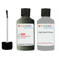 Anti Rust primer undercoat Audi A4 S4 Lorbeer Green Code Ly6R Touch Up Paint Scratch Stone Chip