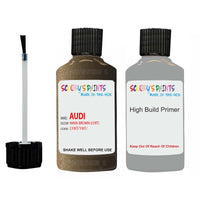 Anti Rust primer undercoat Audi A5 Maya Brown Code Ly8T Touch Up Paint Scratch Stone Chip Repair