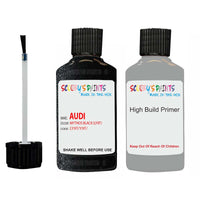 Anti Rust primer undercoat Audi A6 Allroad Mythos Black Code Ly9T Touch Up Paint