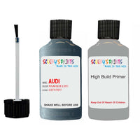 Anti Rust primer undercoat Audi A6 Allroad Polar Blue Code Lx5Y Touch Up Paint Scratch Stone Chip