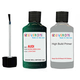 Anti Rust primer undercoat Audi A4 Racing Green Code Lz6H Touch Up Paint Scratch Stone Chip Kit