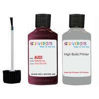 Anti Rust primer undercoat Audi A4 S4 Rubin Red Code X6 Touch Up Paint Scratch Stone Chip Repair