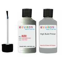 Anti Rust primer undercoat Audi A8 Silver Green Code Lx6Z Touch Up Paint Scratch Stone Chip Kit