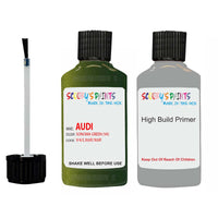Anti Rust primer undercoat Audi A5 Sonoma Green Code V4 Touch Up Paint Scratch Stone Chip Repair