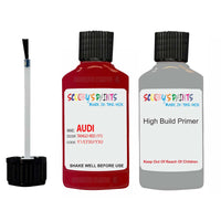 Anti Rust primer undercoat Audi A5 Tango Red Code Y1 Touch Up Paint Scratch Stone Chip