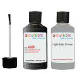 Anti Rust primer undercoat Audi A6 Vulkan Black Code W9 Touch Up Paint Scratch Stone Chip Repair