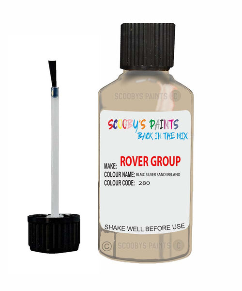 Rover 2000 Blmc Silver Sand Ireland 280 Touch Up Paint Scratch Repair Kit