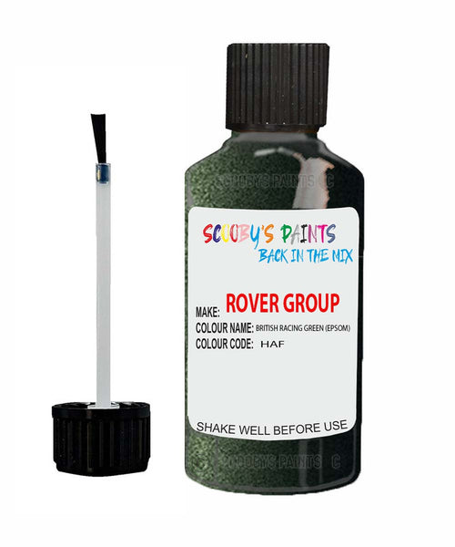 Rover 25 British Racing Green Epsom Haf Touch Up Paint Scratch Repair Kit