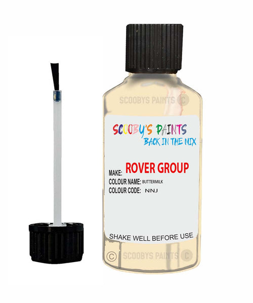 Rover 200 Buttermilk Nnj Touch Up Paint Scratch Repair Kit