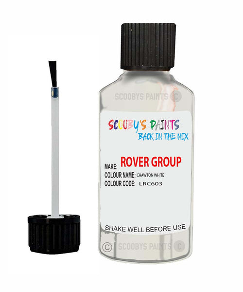 Rover 200 Chawton White Lrc603 Touch Up Paint Scratch Repair Kit