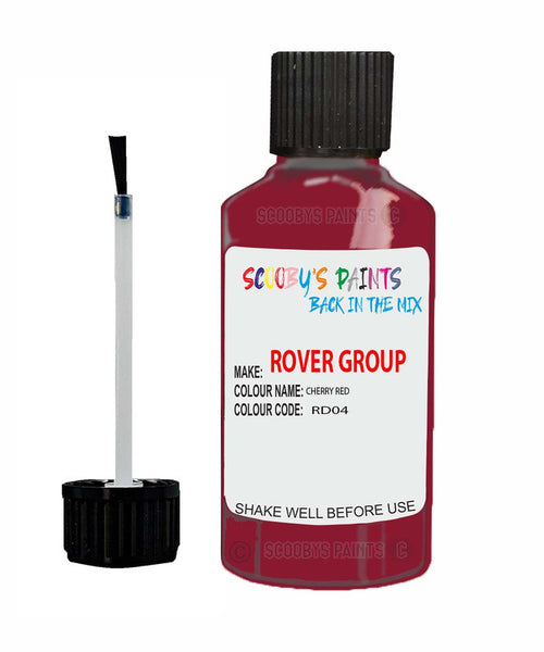 Austin Magnette Cherry Red Rd04 Touch Up Paint Scratch Repair Kit