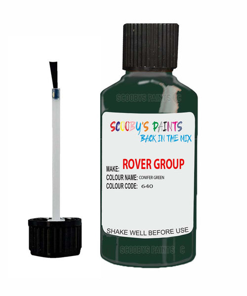 Rover 2000 Conifer Green 640 Touch Up Paint Scratch Repair Kit