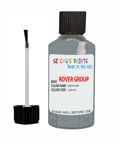 Austin Magnette Cumulus Grey Gr29 Gr29 Touch Up Paint Scratch Repair Kit