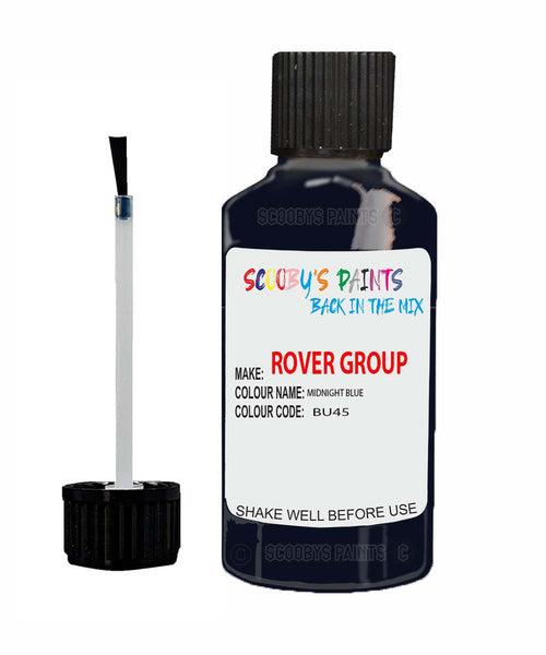 Rover 2000 Midnight Blue Bu45 Bu45 Touch Up Paint Scratch Repair Kit