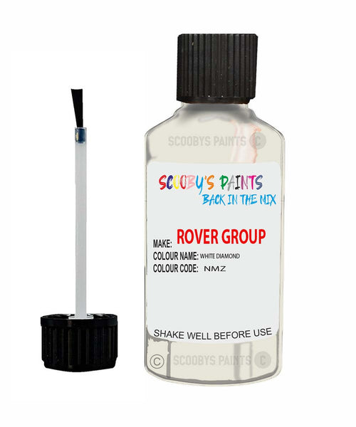 Rover 200 White Diamond Nmz Nmz Touch Up Paint Scratch Repair Kit