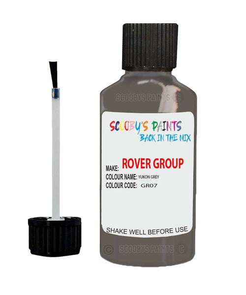 Austin Magnette Yukon Grey Gr07 Gr07 Touch Up Paint Scratch Repair Kit