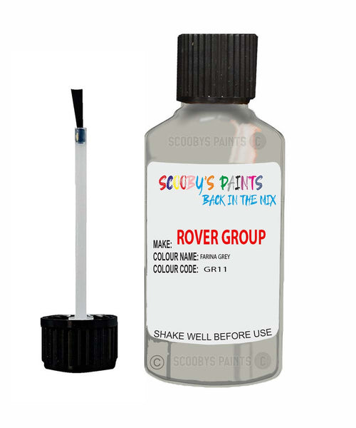 Austin Mini Farina Grey Gr11 Touch Up Paint Scratch Repair Kit