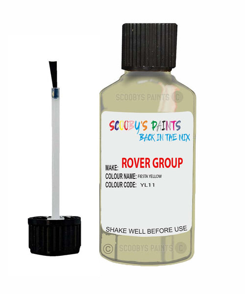 Austin Magnette Fiesta Yellow Yl11 Touch Up Paint Scratch Repair Kit
