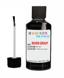 Rover 3500 Matt Black Pmd Touch Up Paint Scratch Repair Kit