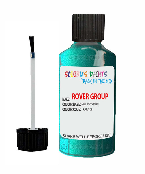 Rover 100 Med Polynesian Umg Touch Up Paint Scratch Repair Kit