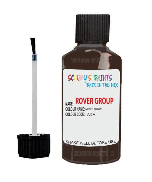 Rover 2000 Mexico Brown Aca Touch Up Paint Scratch Repair Kit