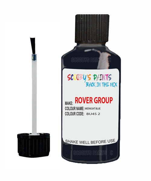 Rover 2000 Midnight Blue Bu45 2 Touch Up Paint Scratch Repair Kit