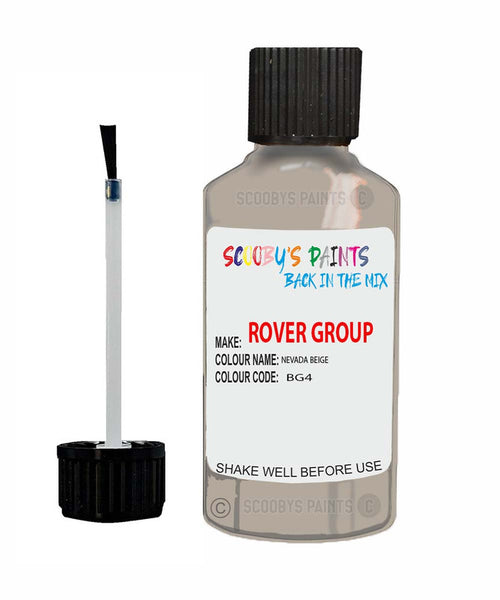 Rover 3500 Nevada Beige Bg4 Touch Up Paint Scratch Repair Kit