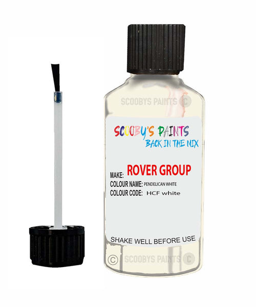 Austin Maxi Pendelican White Hcf White Touch Up Paint Scratch Repair Kit