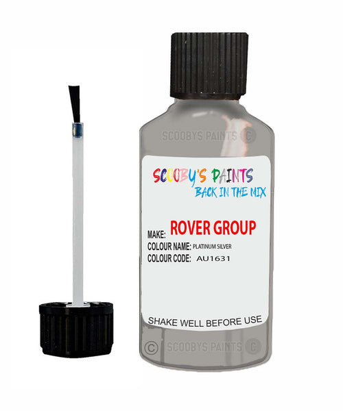 Rover 200 Platinum Silver Au1631 Touch Up Paint Scratch Repair Kit