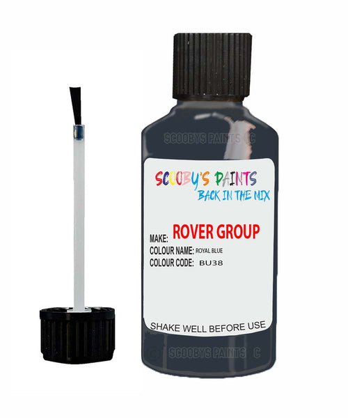 Austin 1000 Series Royal Blue Bu38 Touch Up Paint Scratch Repair Kit